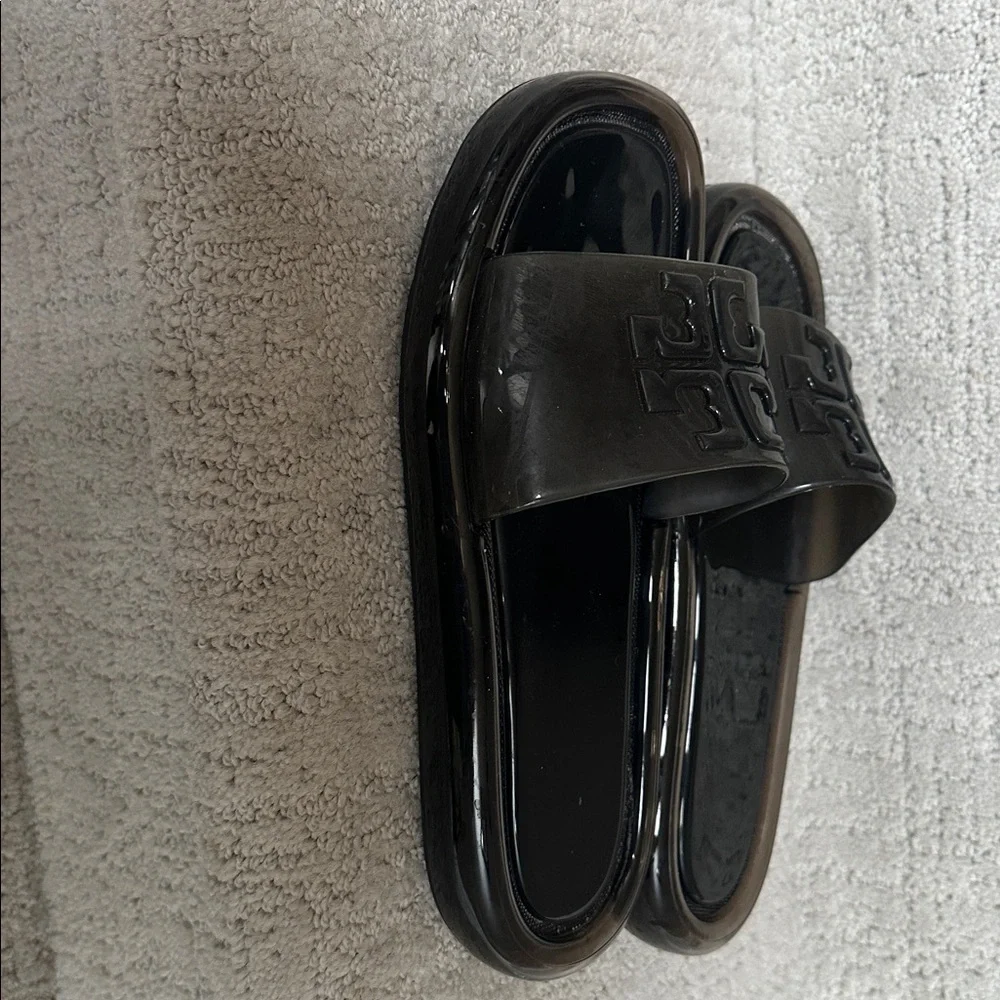 Women’s Black Slide Sandals - Sleek Slip-On Comfort